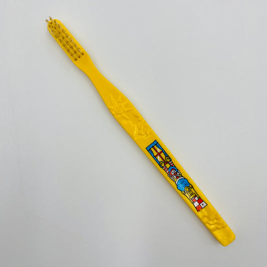 McDonaldland Good Morning Ronald McDonald Toothbrush McDonald's Happy Meal toy (1991) loose