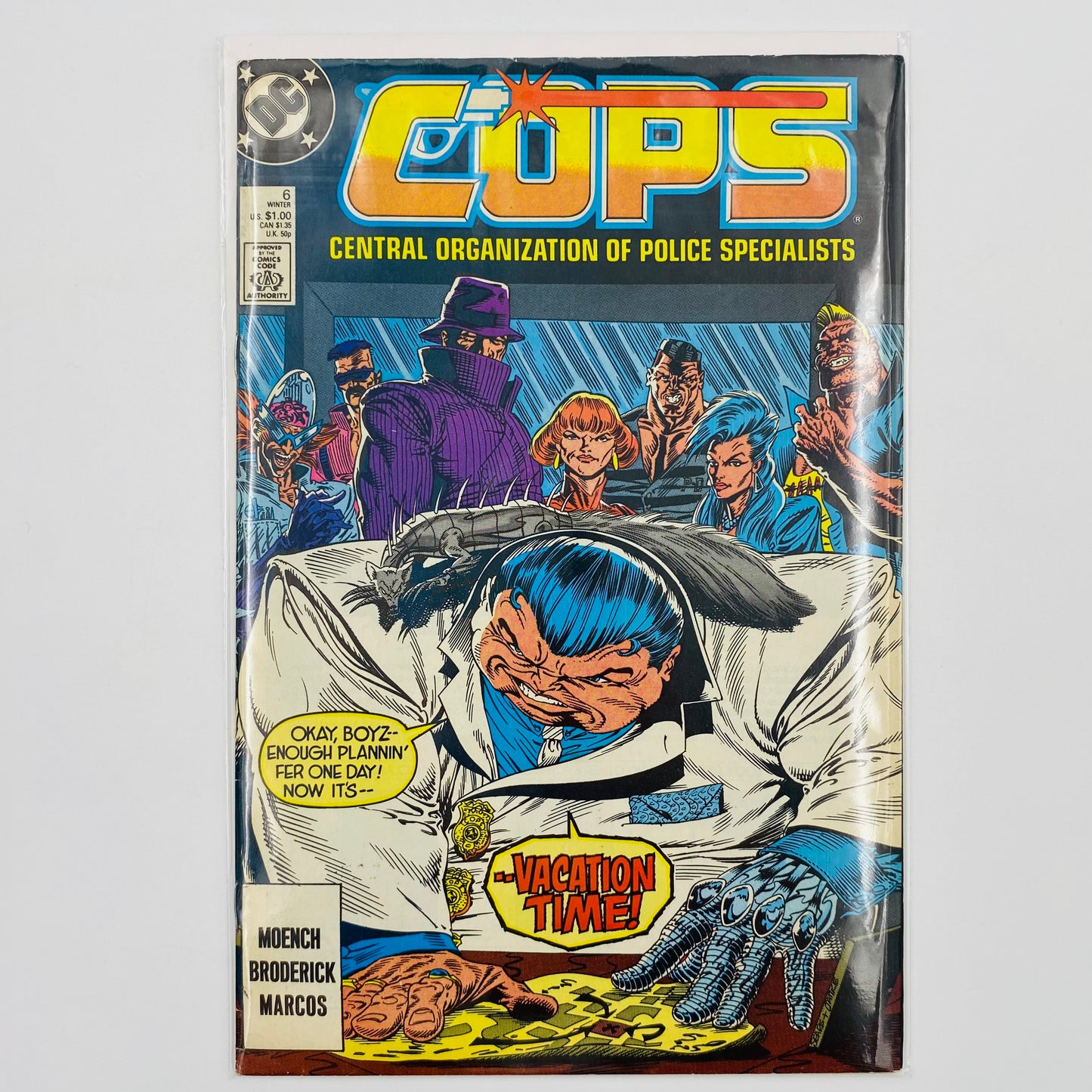 COPS #6 (1989) DC