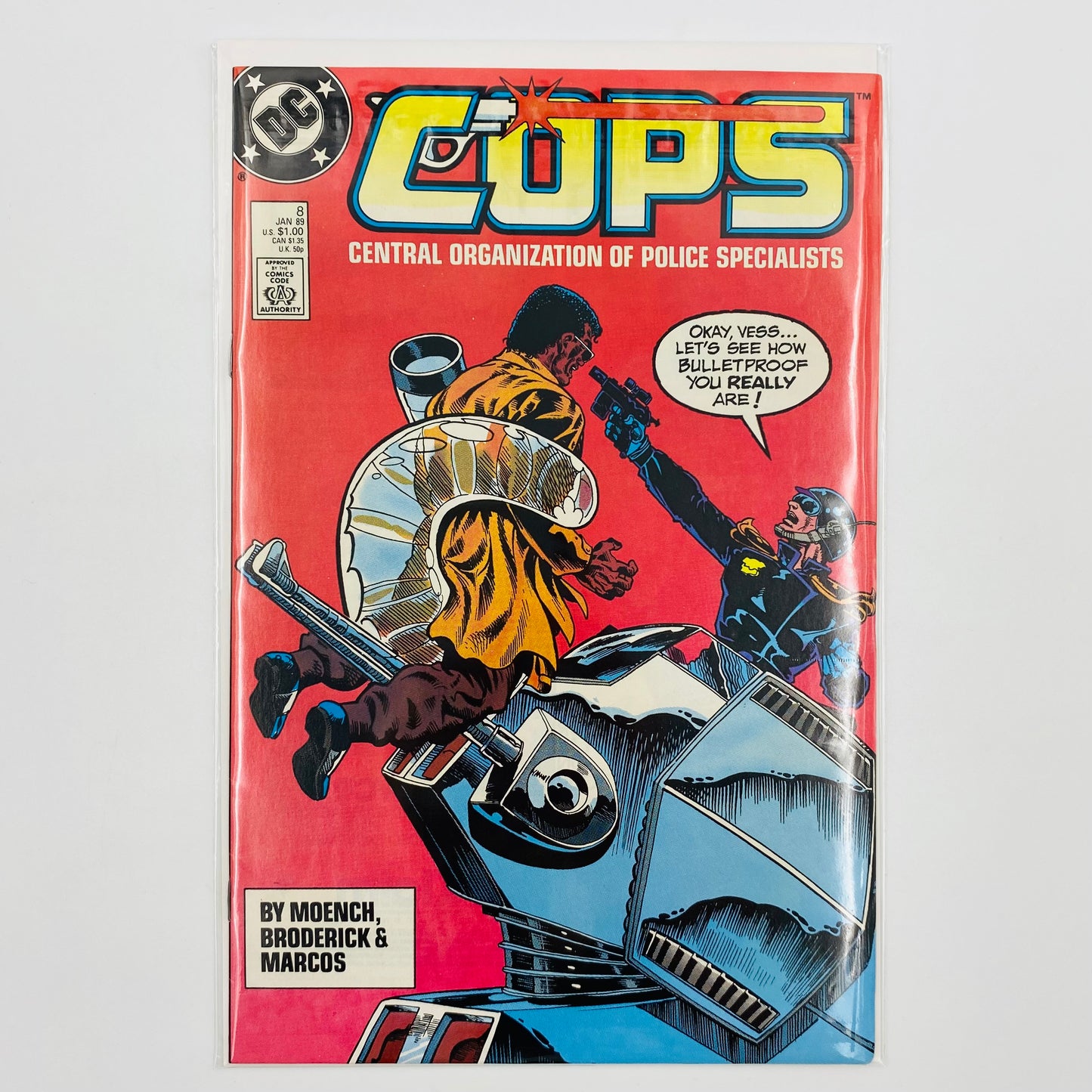 COPS #8 (1989) DC