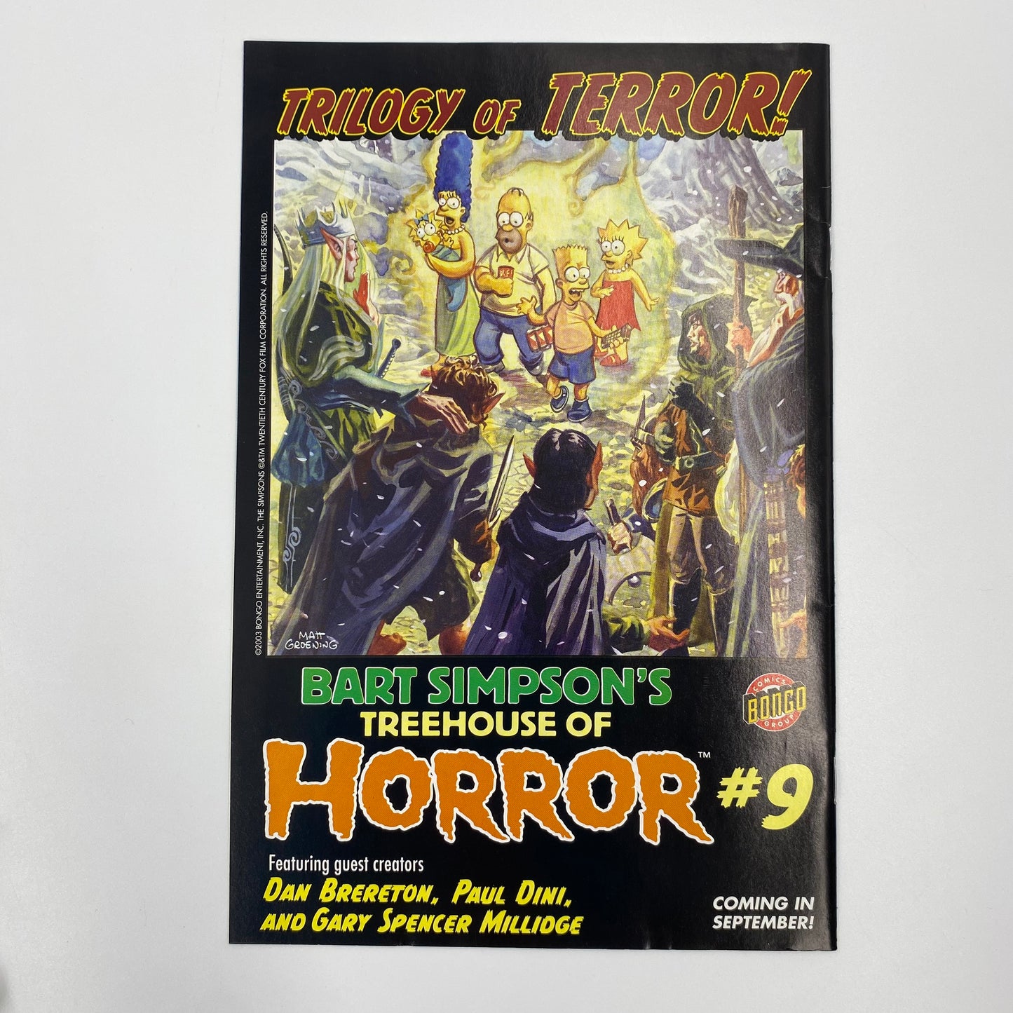 Futurama Comics #14 (2003) Bongo (FN)