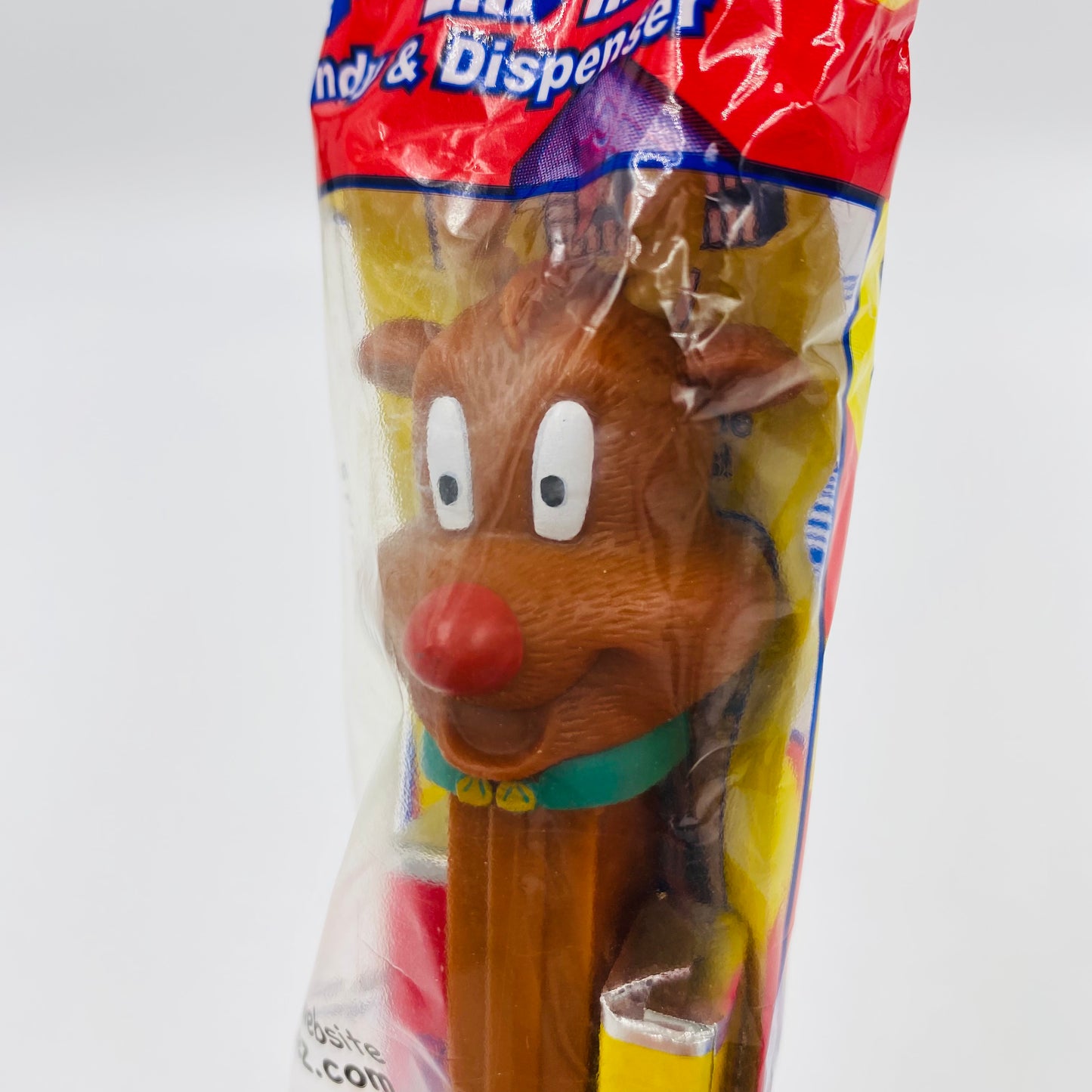 Christmas Rudolph the Red-Nosed Reindeer PEZ dispenser (2012) bagged 7.5 China