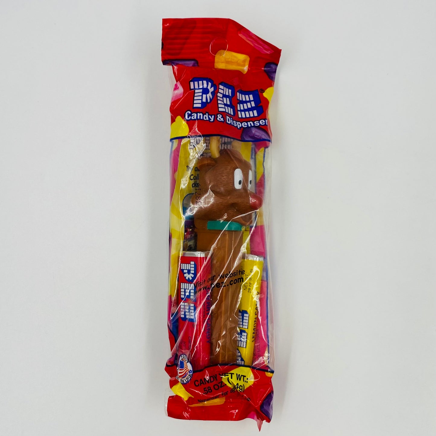 Christmas Rudolph the Red-Nosed Reindeer PEZ dispenser (2012) bagged 7.5 China