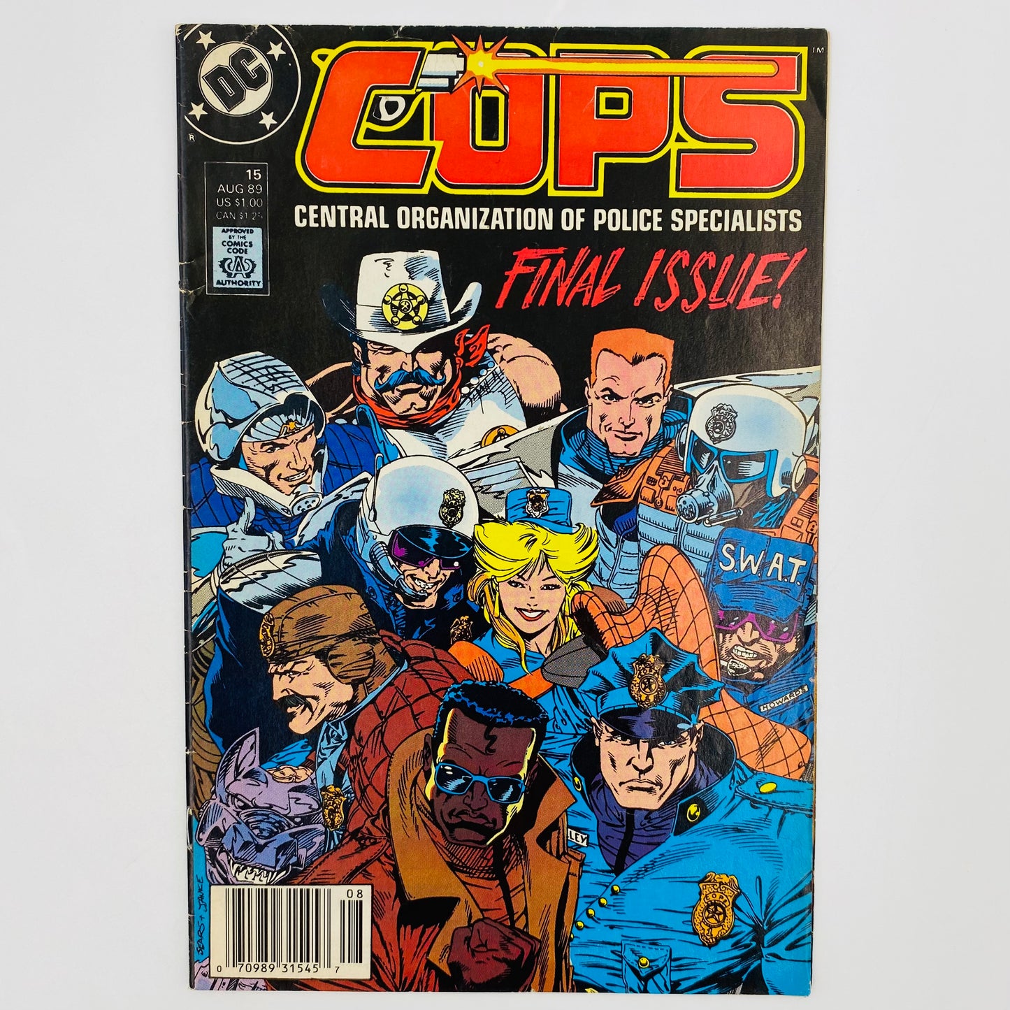 Pop Cops COPS #15 (1989) DC – Mom and Pop Culture Collectibles