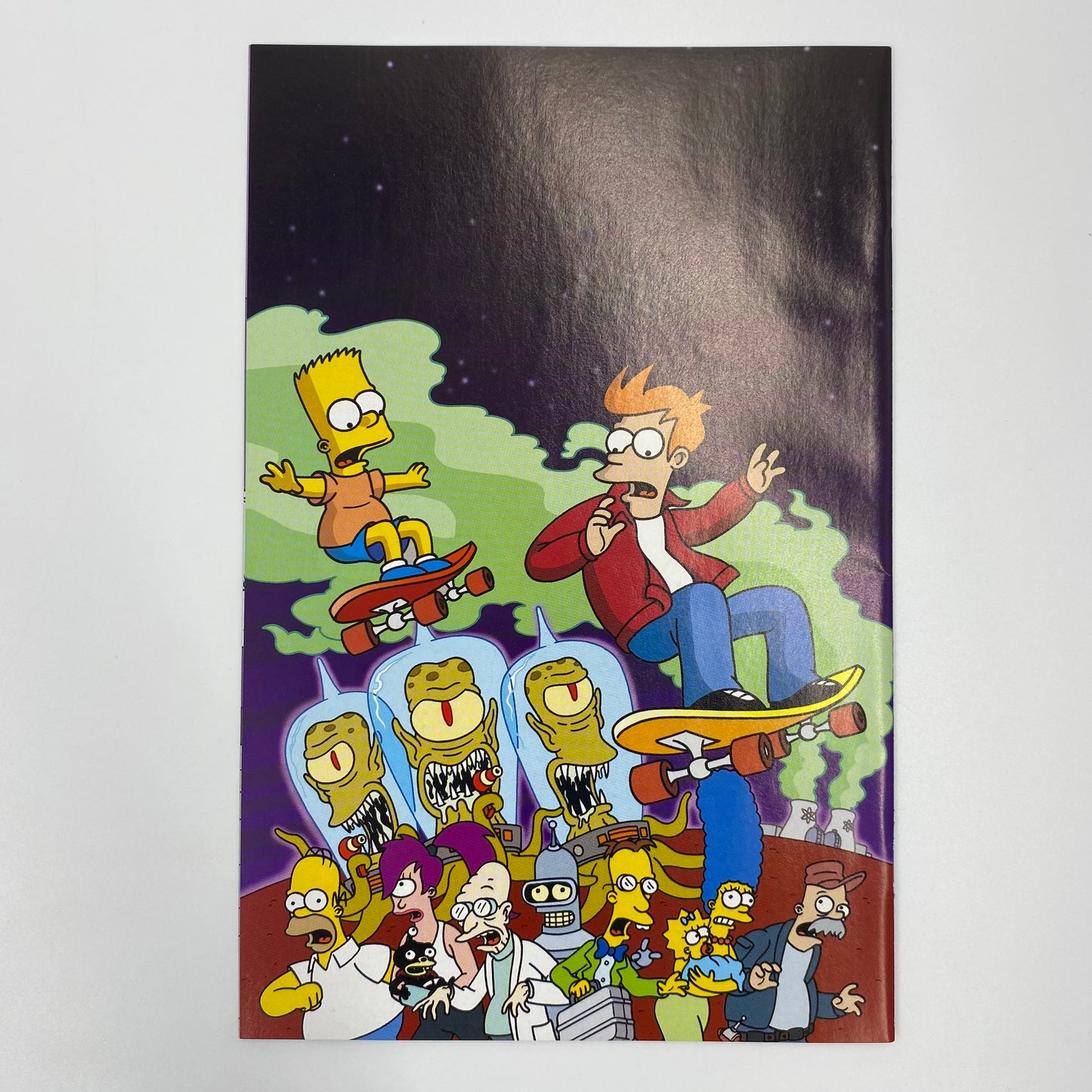 Futurama Simpsons Infinitely Secret Crossover Crisis #1 & 2 (2002-2003) Bongo (FN+, FN+)