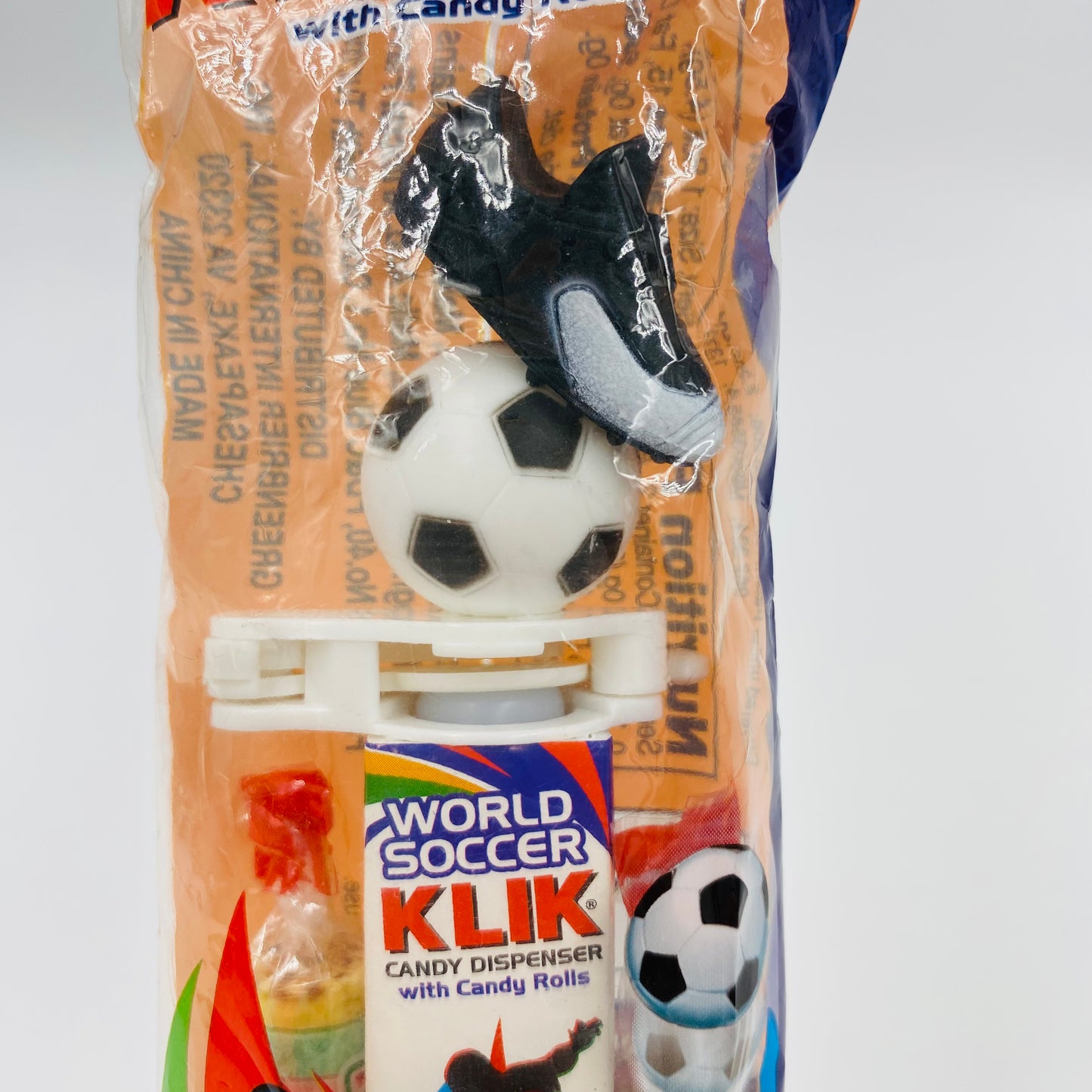 Klik World Soccer bagged candy dispenser (2010) Au'some