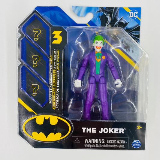 Batman The Joker (metallic suit) carded 4” action figure (2023) Spin Master