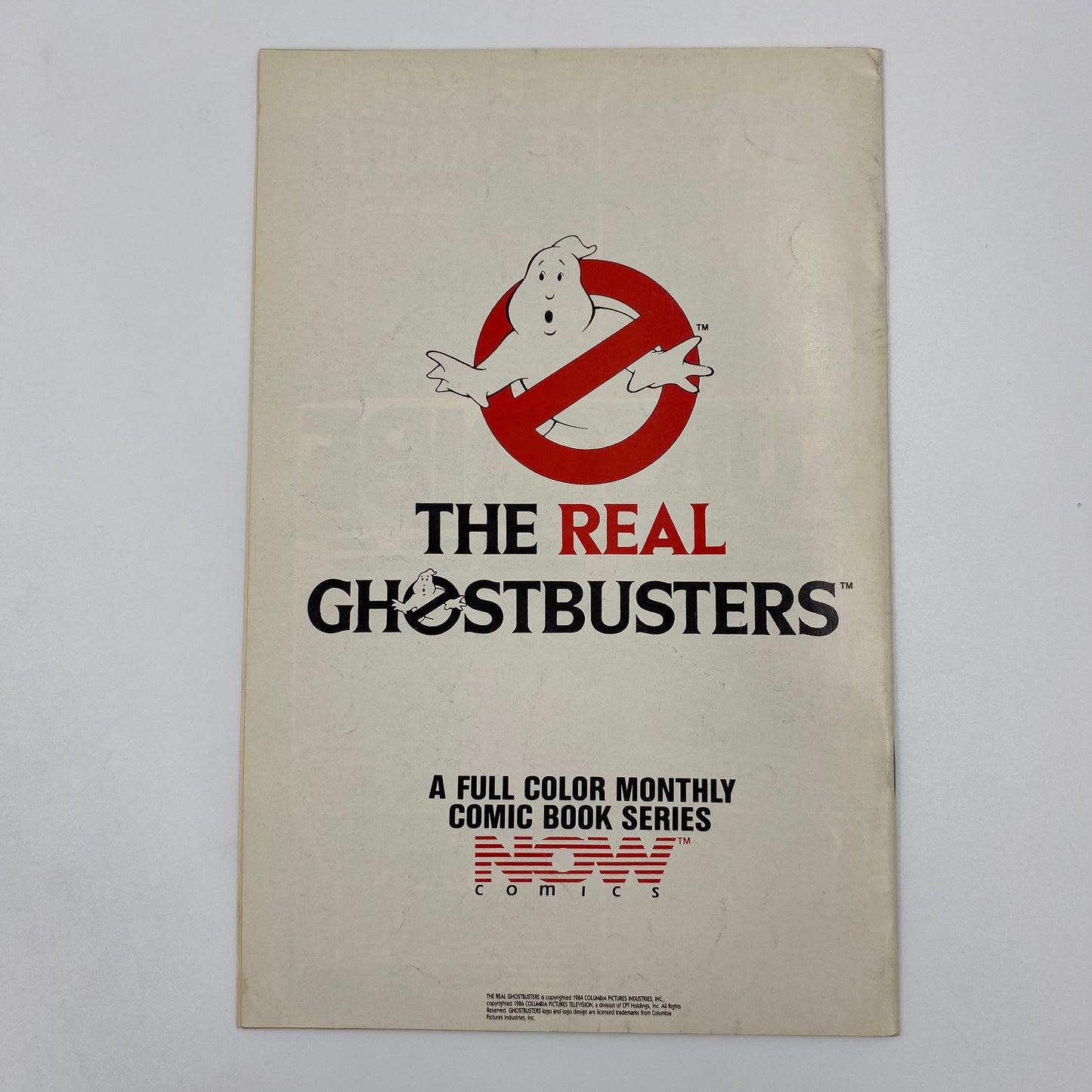 The Real Ghostbusters #7 (1989) Now (VG-)