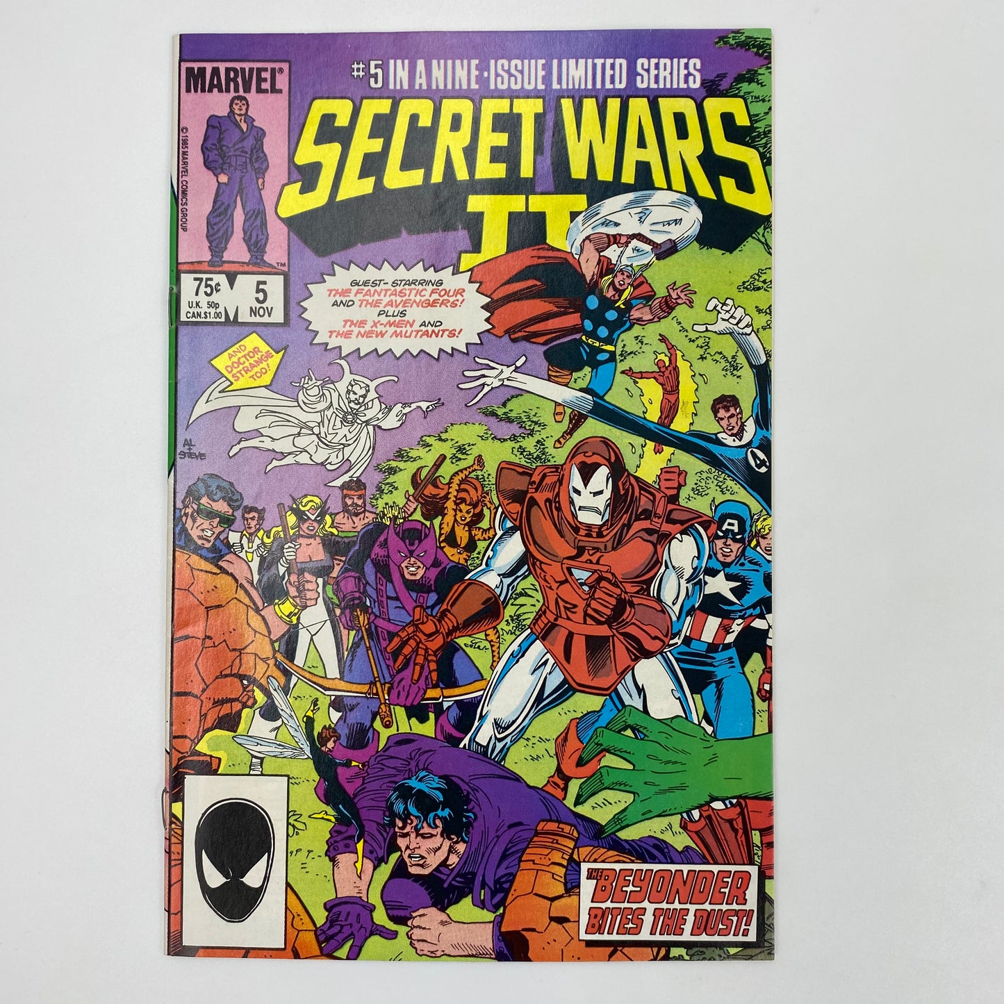 Secret Wars II #1-9 (1985-1986) Marvel (VG to FN)