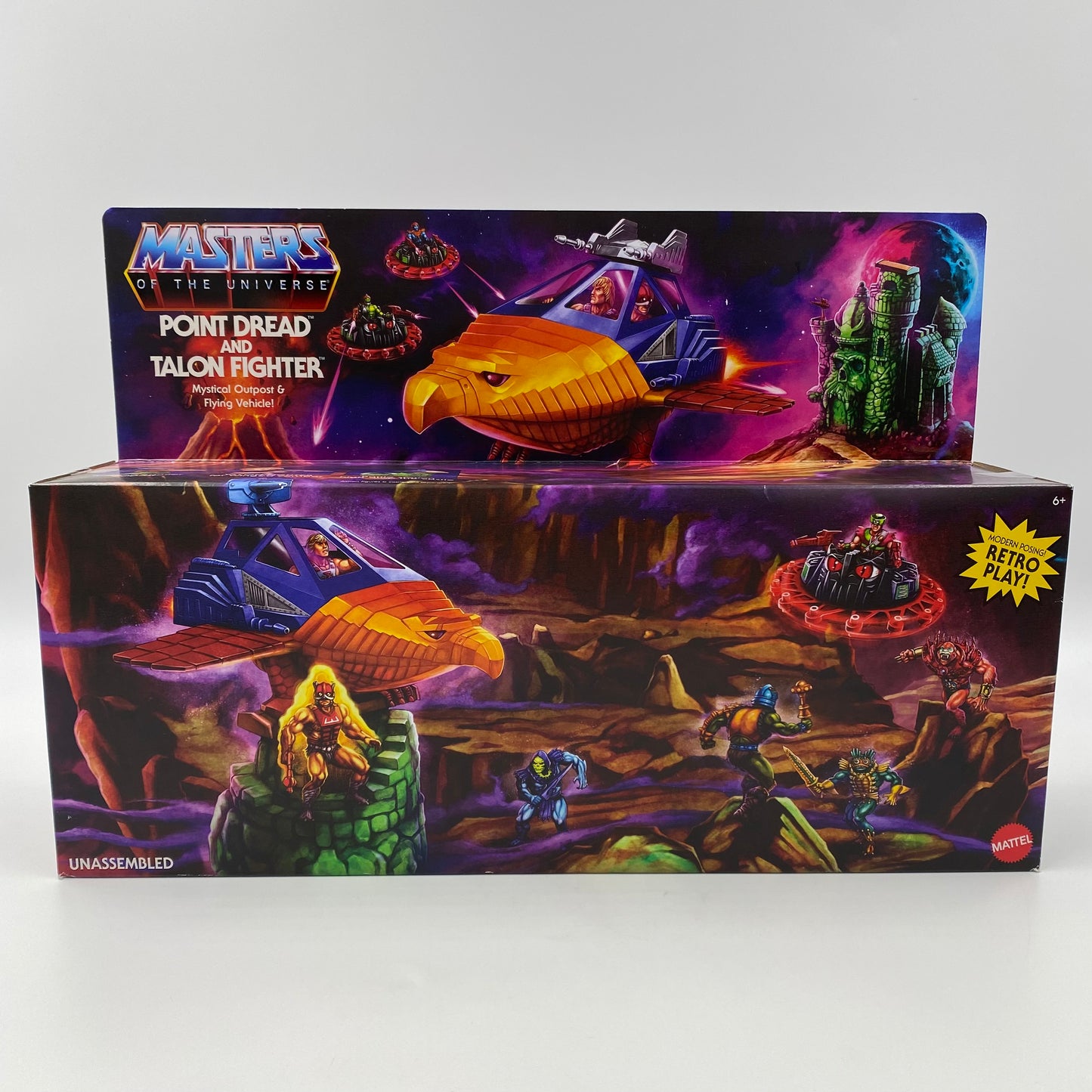 Masters of the Universe Point Dread and Talon Fighter boxed playset & vehicle (2022) Mattel