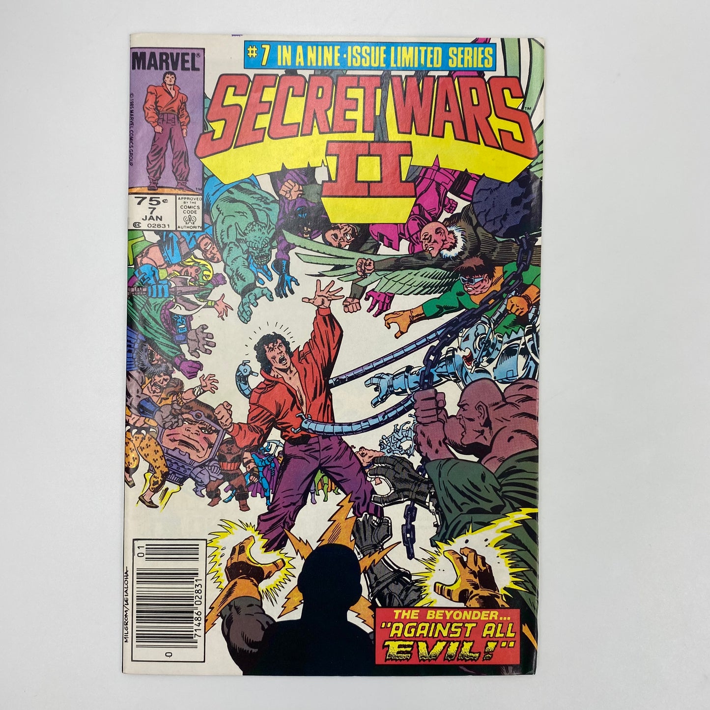 Secret Wars II #1-9 (1985-1986) Marvel (VG to FN)