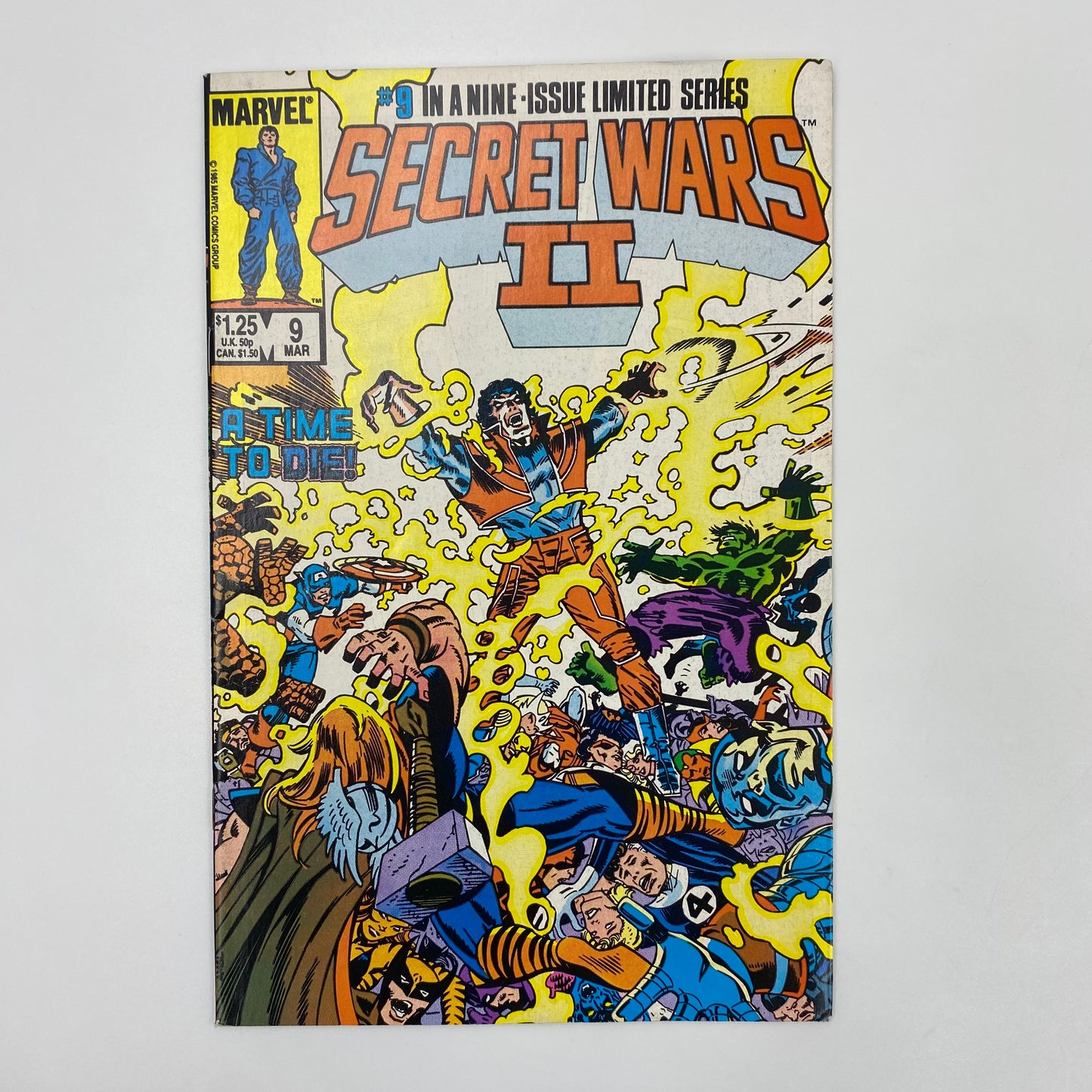 Secret Wars II #1-9 (1985-1986) Marvel (VG to FN)