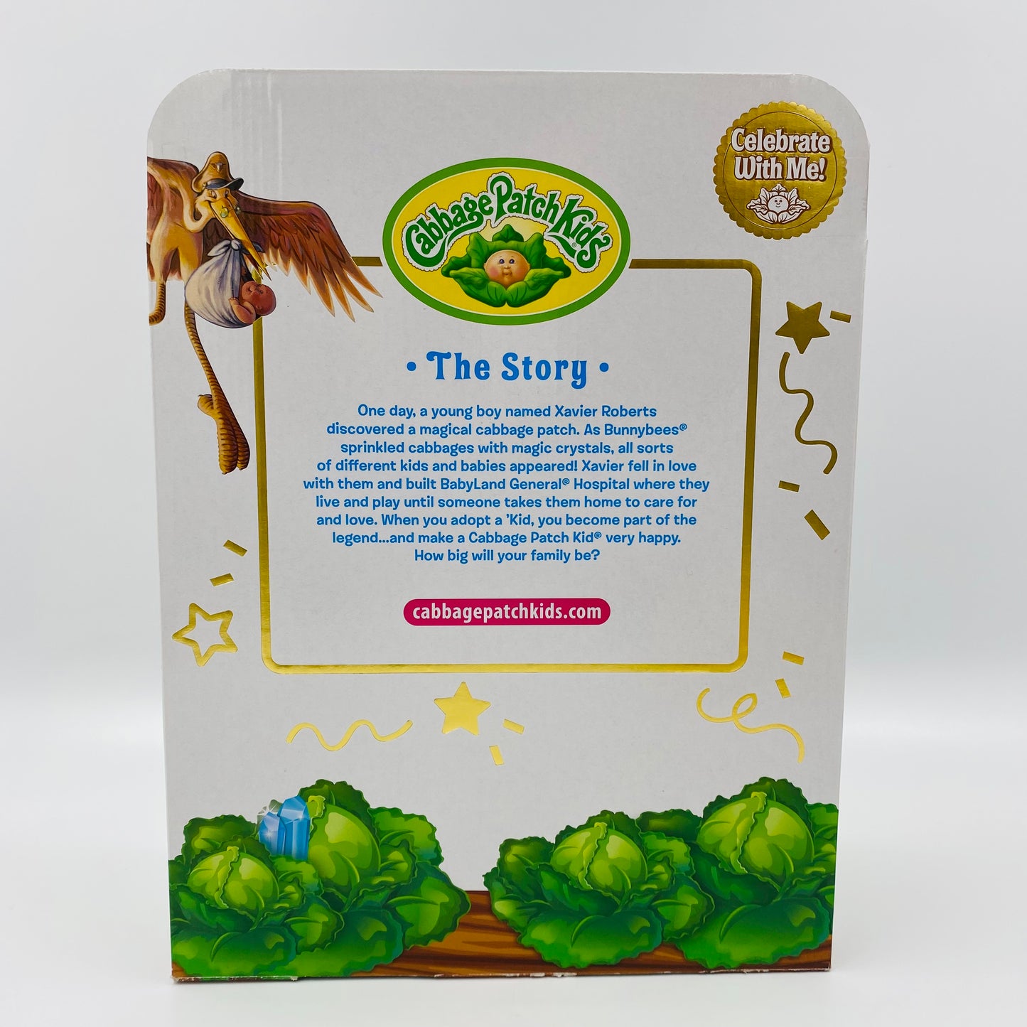 Cabbage Patch Kids Celebration Edition boxed 14” doll (2021) Jazwares