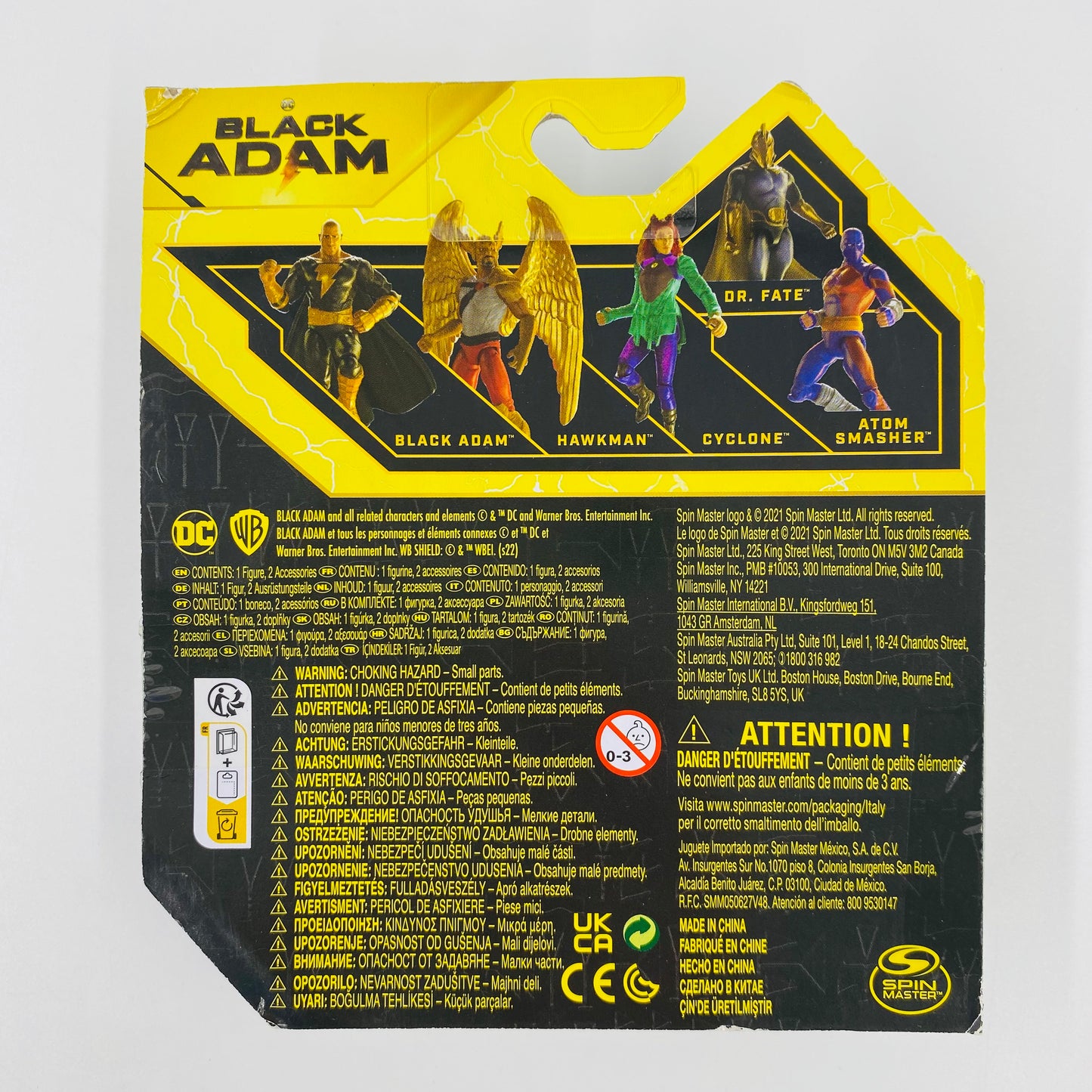 Black Adam Dr. Fate carded 4” action figure (2022) Spin Master