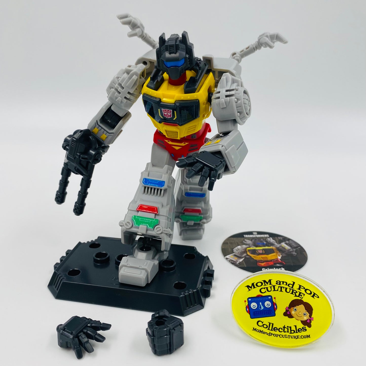 Transformers Galaxy Version 02 Grimlock loose 4” action figure (2024) Blokees