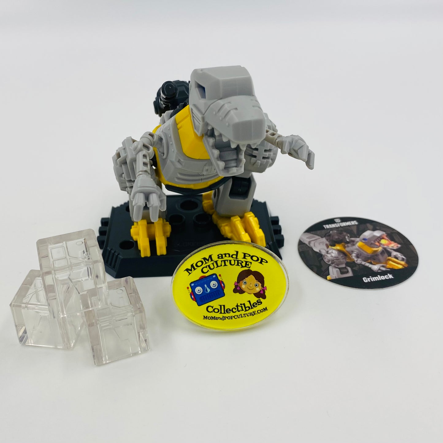 Transformers Galaxy Version 02 Grimlock (alt. mode) loose 4” action figure (2024) Blokees