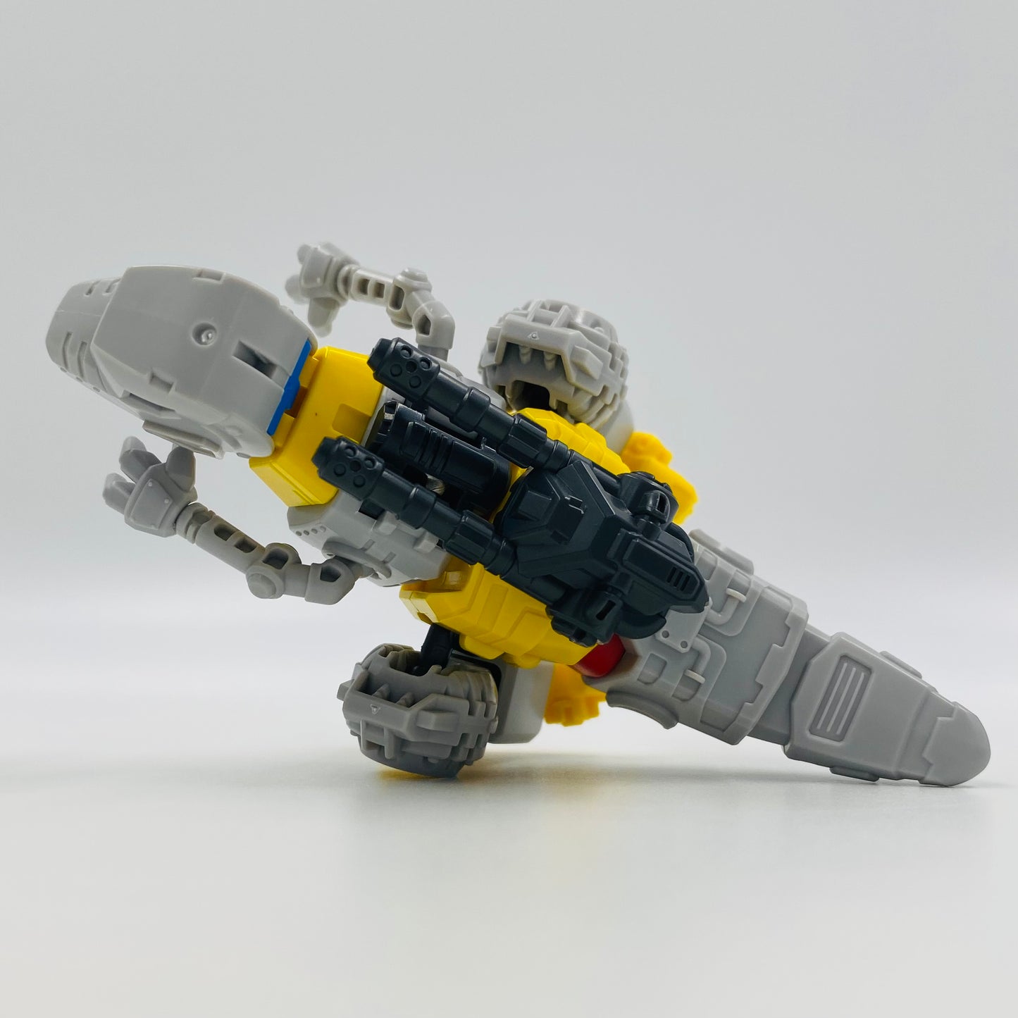 Transformers Galaxy Version 02 Grimlock (alt. mode) loose 4” action figure (2024) Blokees
