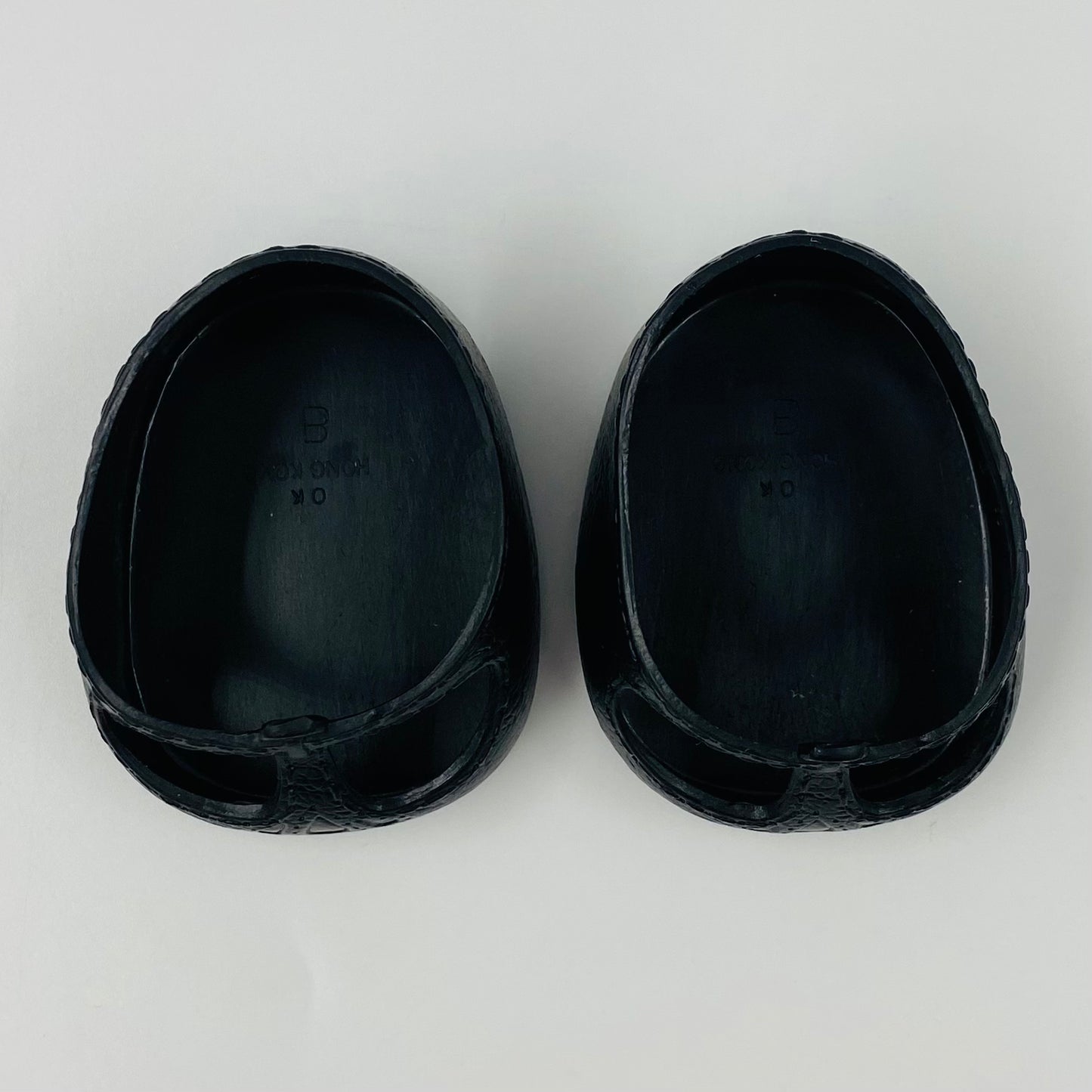 Cabbage Patch Kids black Mary Jane shoes (1980’s) Coleco