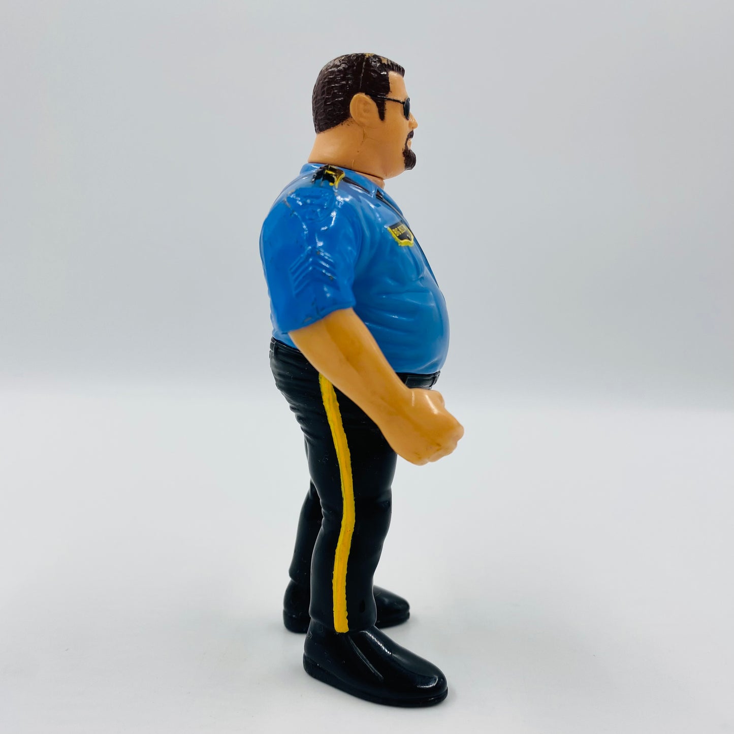 WWF World Wrestling Federation series 1 Big Boss Man loose action figure with Hard Time Slam! (1990) Hasbro