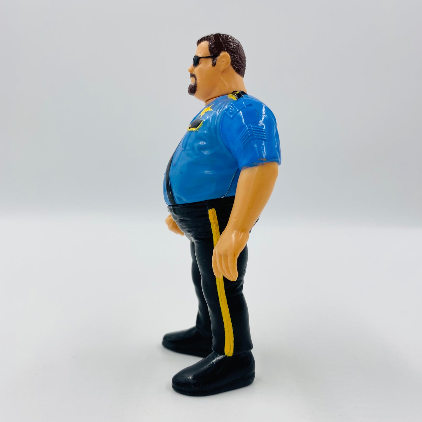 WWF World Wrestling Federation series 1 Big Boss Man loose action figure with Hard Time Slam! (1990) Hasbro