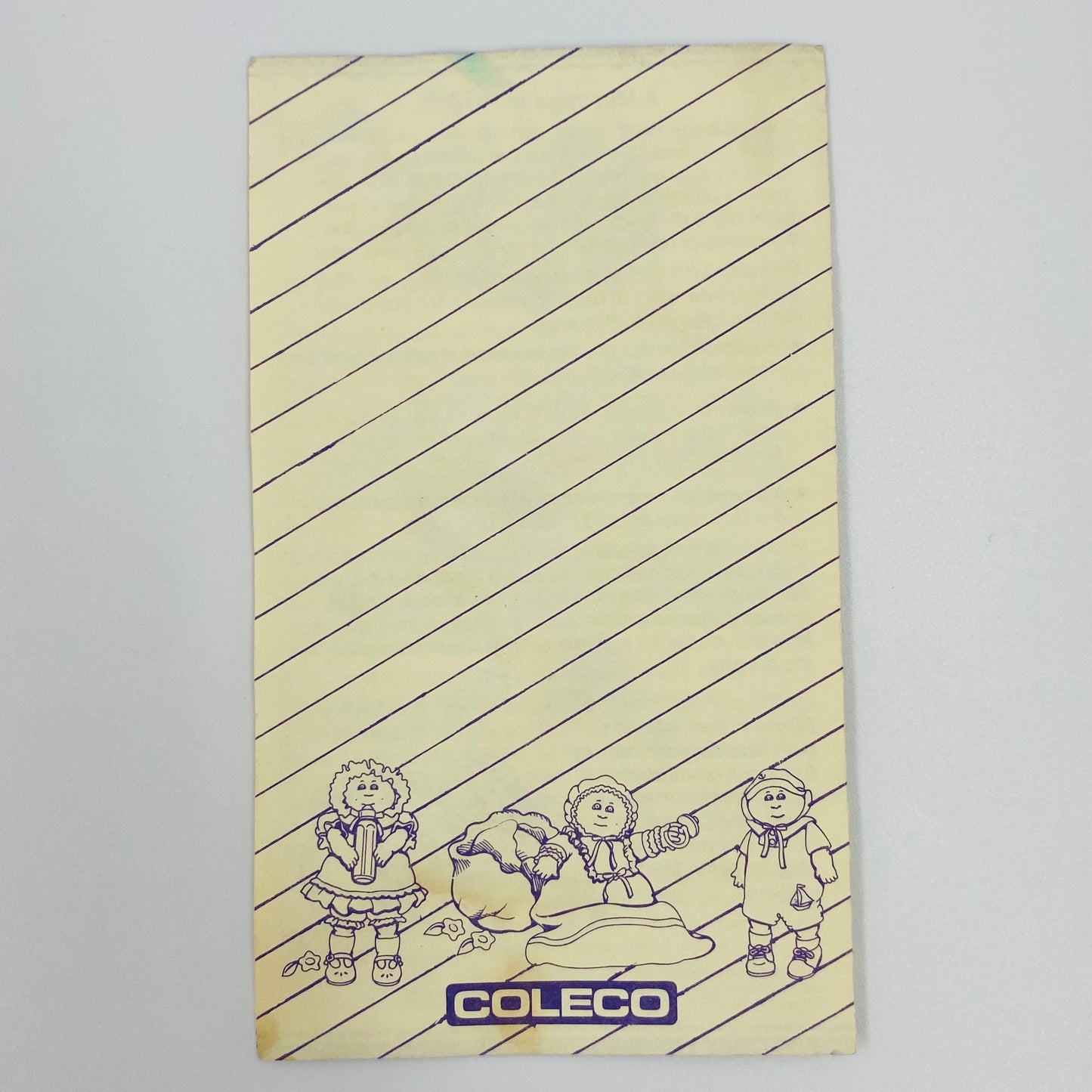 Cabbage Patch Kids What is a Preemie? information brochure (1984) Coleco & March of Dimes