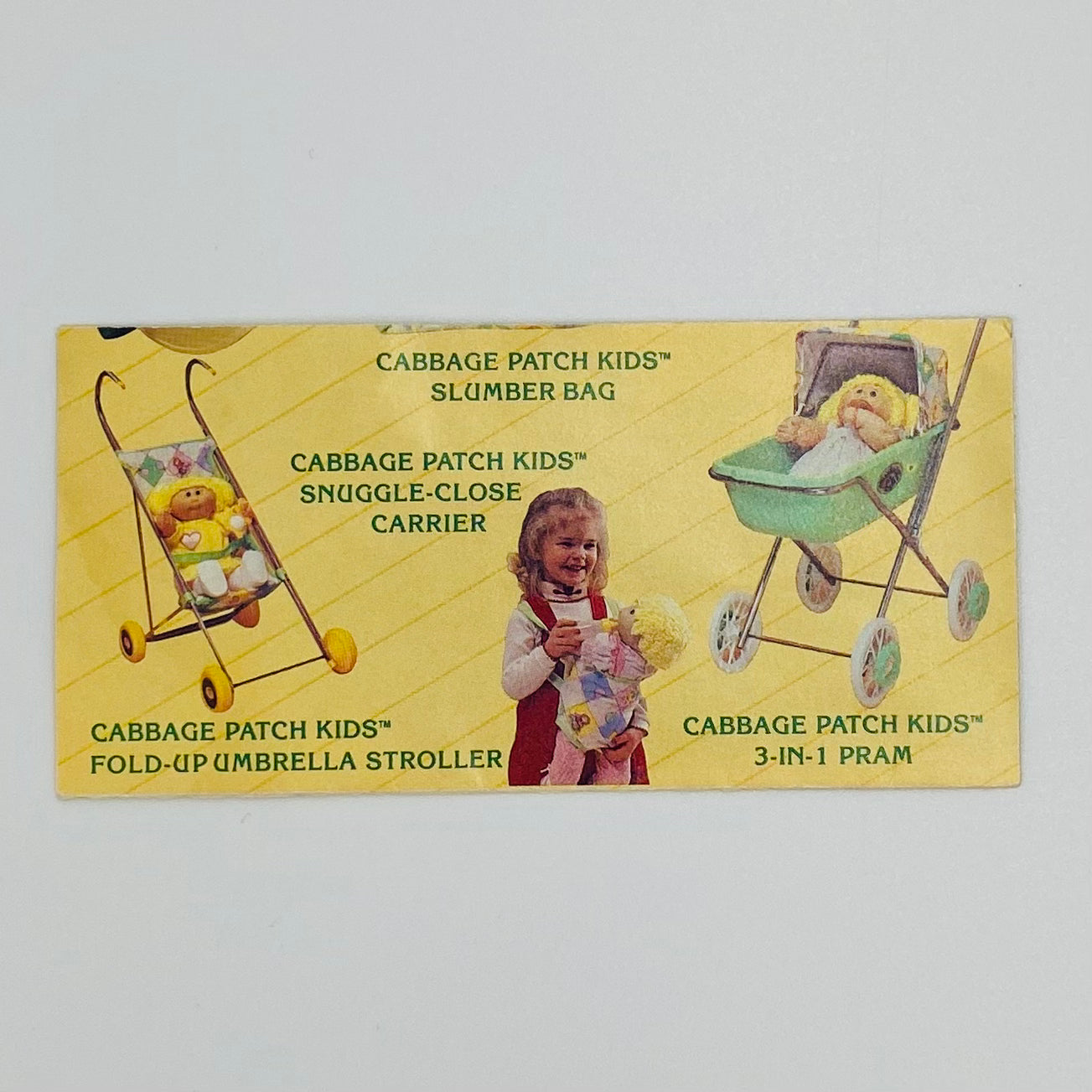 Cabbage Patch Kids product catalog brochure (1984) Coleco