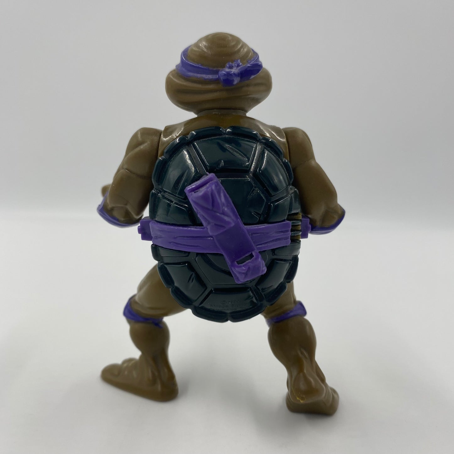 Teenage Mutant Ninja Turtles Donatello With Storage Shell loose 4” action figure (1990) Playmates