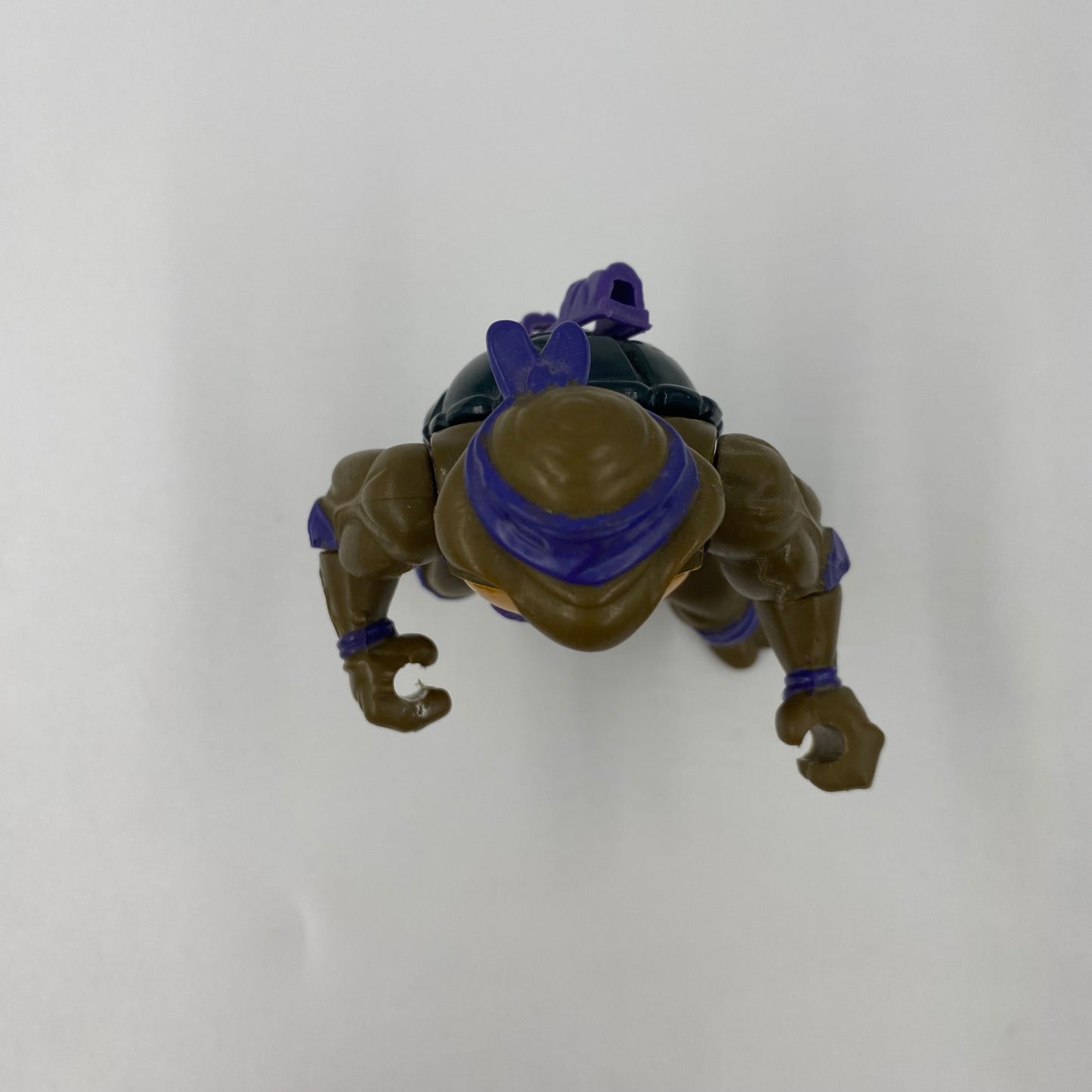 Teenage Mutant Ninja Turtles Donatello With Storage Shell loose 4” action figure (1990) Playmates