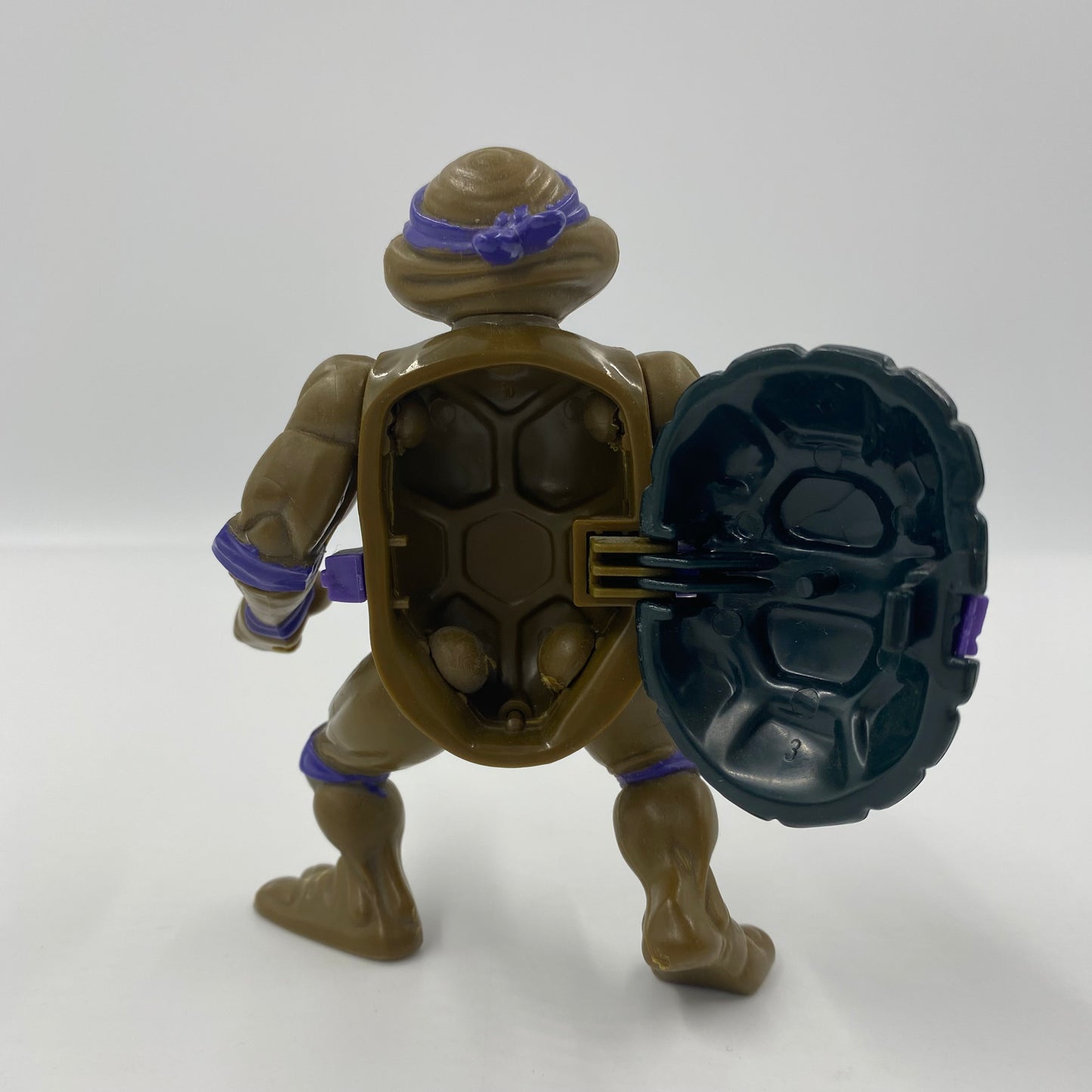 Teenage Mutant Ninja Turtles Donatello With Storage Shell loose 4” action figure (1990) Playmates