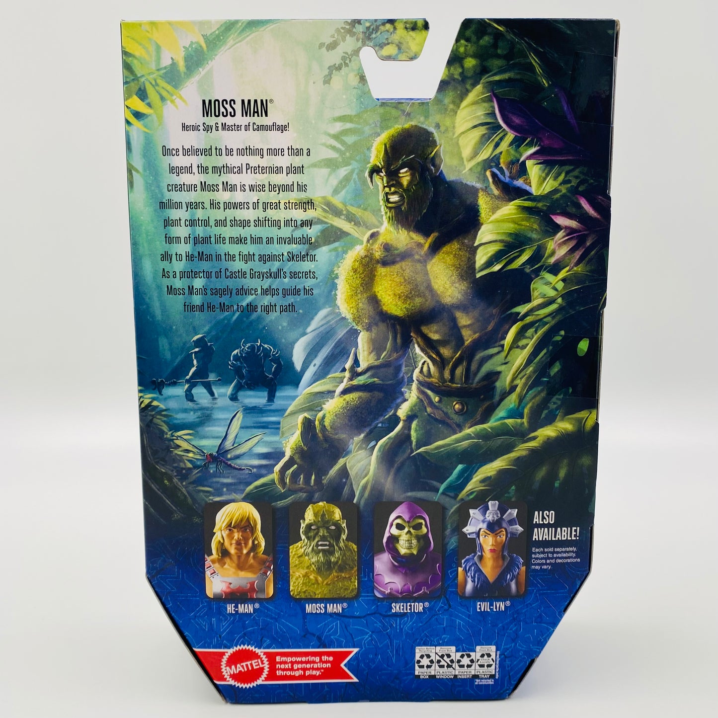 Masters of the Universe Masterverse Revelation Moss Man boxed 7” action figure (2021) Mattel