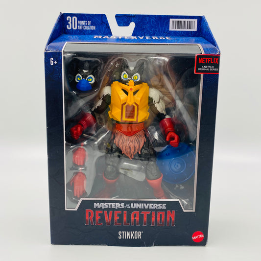 Masters of the Universe Masterverse Revelation Stinkor boxed 7” action figure (2021) Mattel