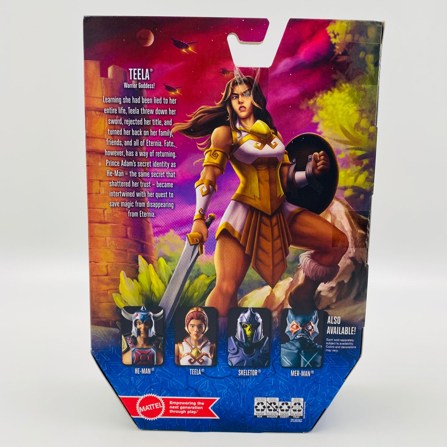 Masters of the Universe Masterverse Revelation Teela boxed 7” action figure (2021) Mattel