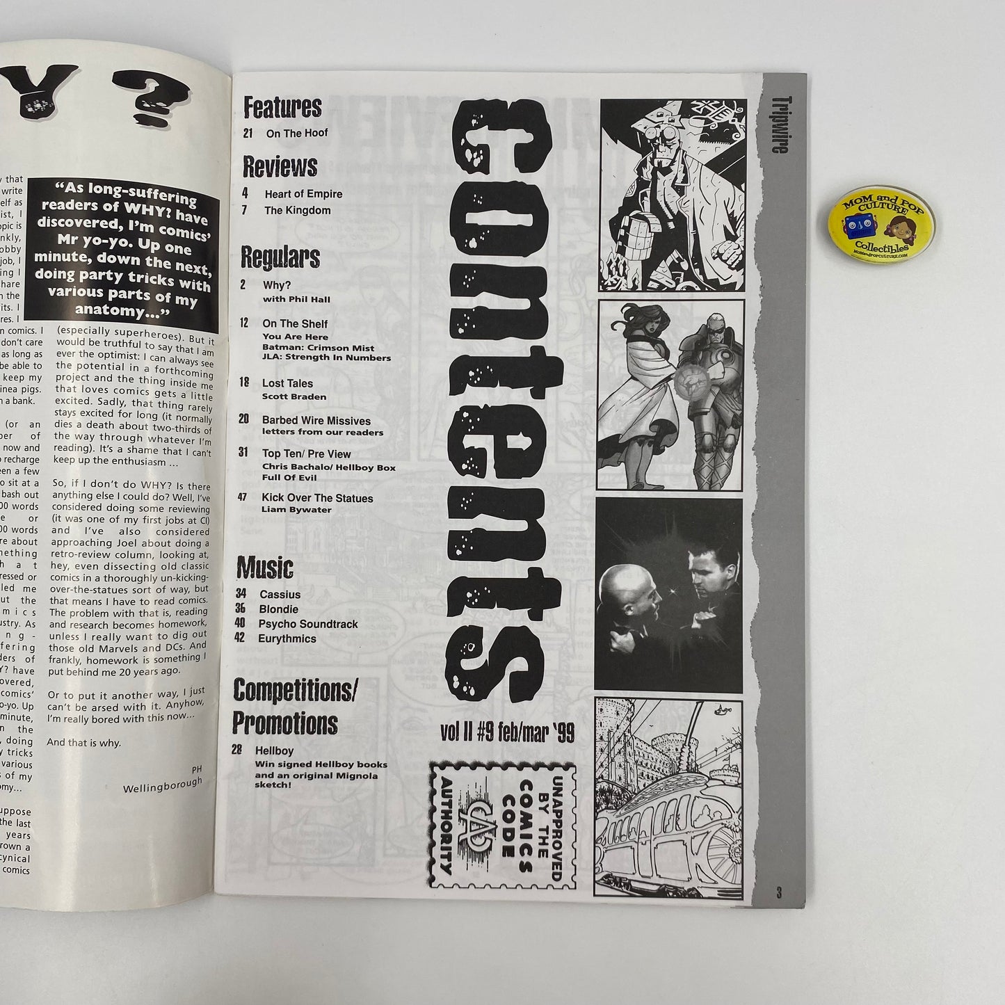 Tripwire magazine Number Nine Feb/Mar (1999) Tripwire