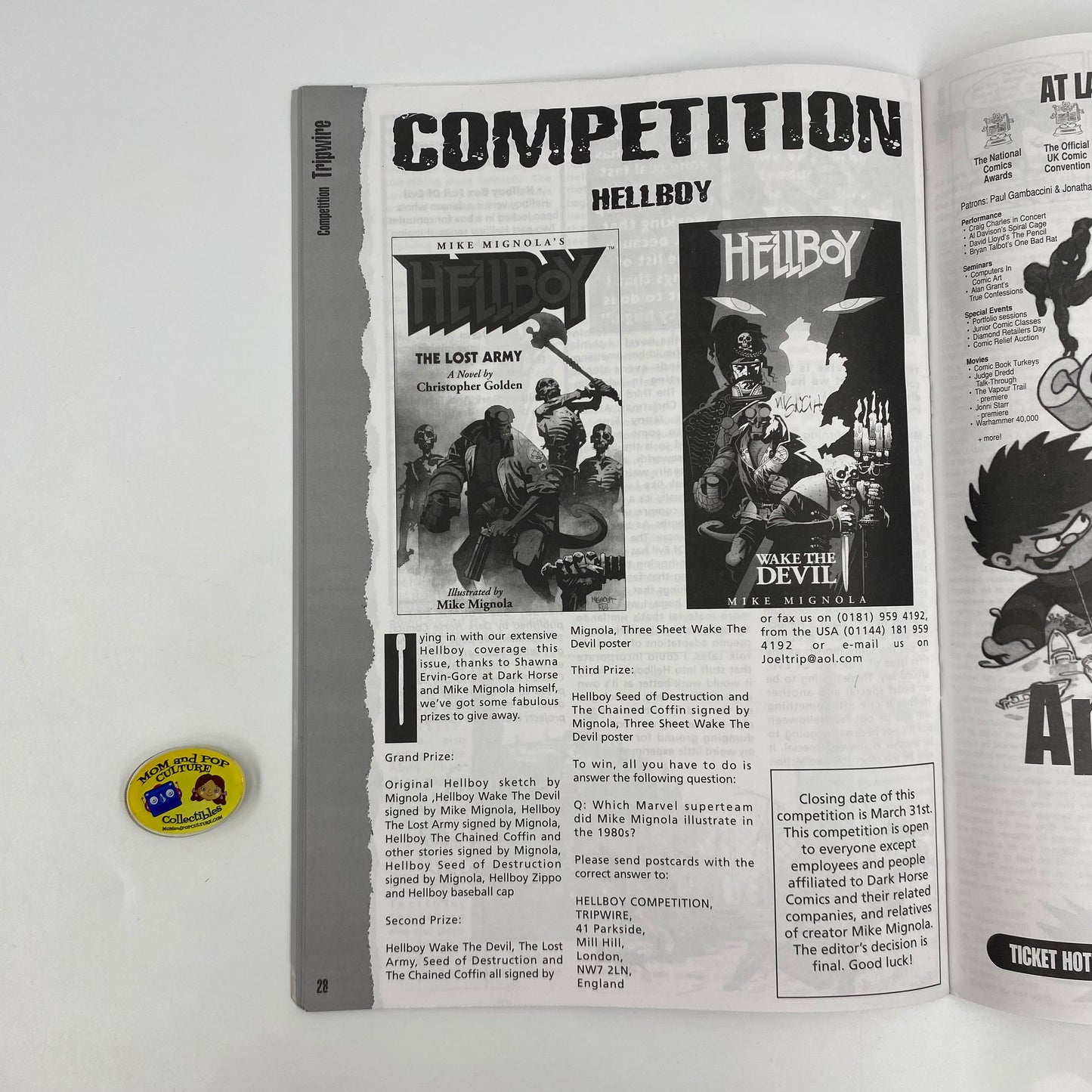 Tripwire magazine Number Nine Feb/Mar (1999) Tripwire