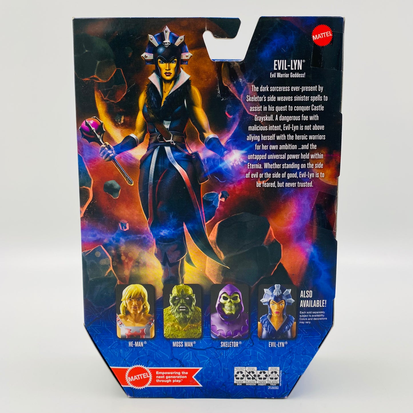 Masters of the Universe Masterverse Revelation Evil-Lyn boxed 7” action figure (2021) Mattel