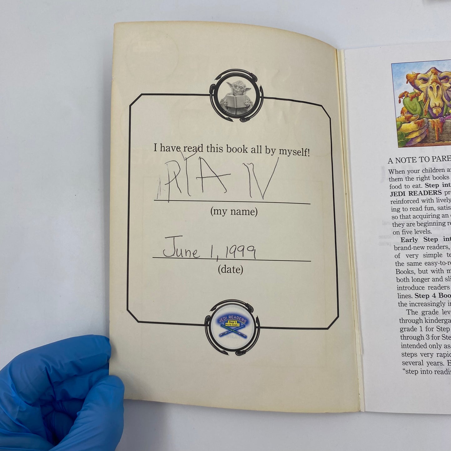 Star Wars Episode I Jar Jar's Mistake book (1999) Random House