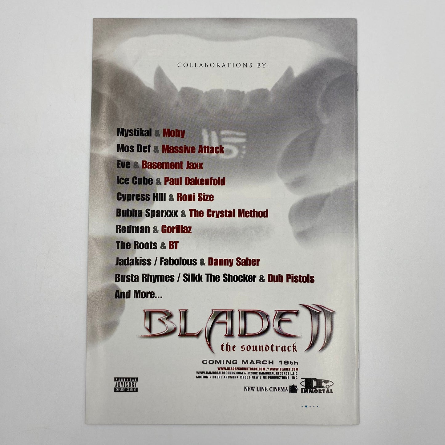 Blade #1-6 (2002) Marvel Max