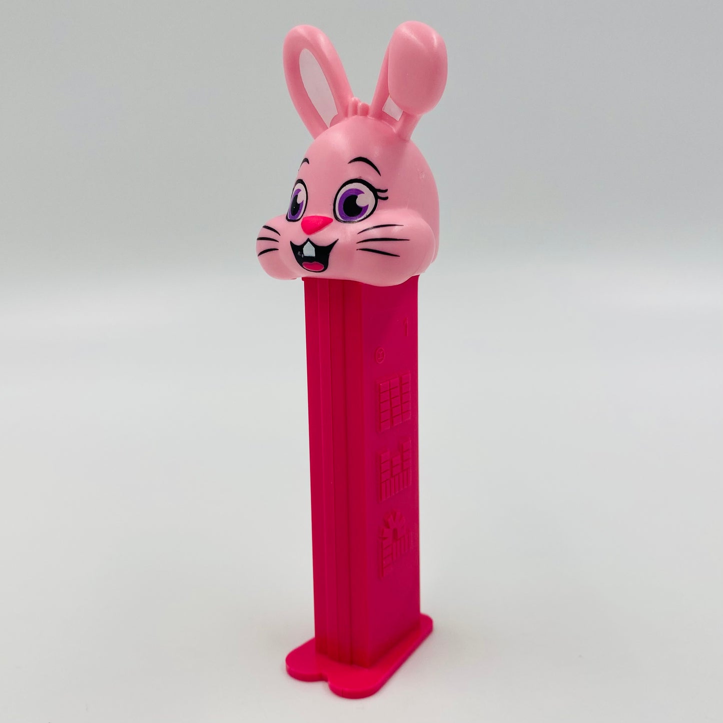 Easter Bunny (pink) PEZ dispenser (2021) loose 7.5 Hungary