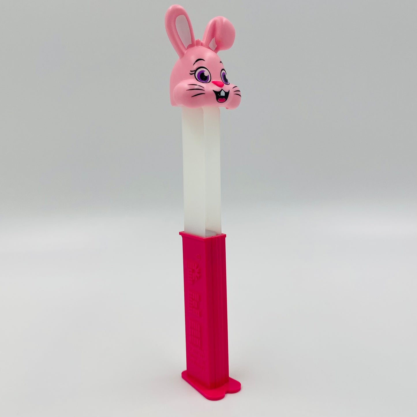 Easter Bunny (pink) PEZ dispenser (2021) loose 7.5 Hungary