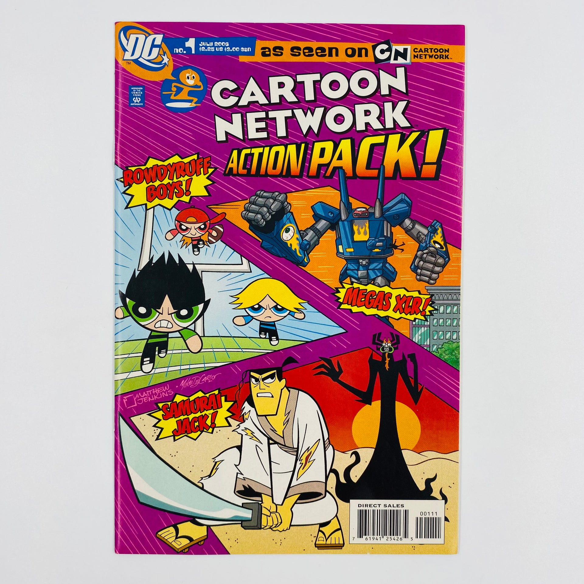 ☆ Cartoon Network Action Pack! #1 海外誌 Cartoon Network Action Pack! #1 (2006) DC – Mom and Pop Culture