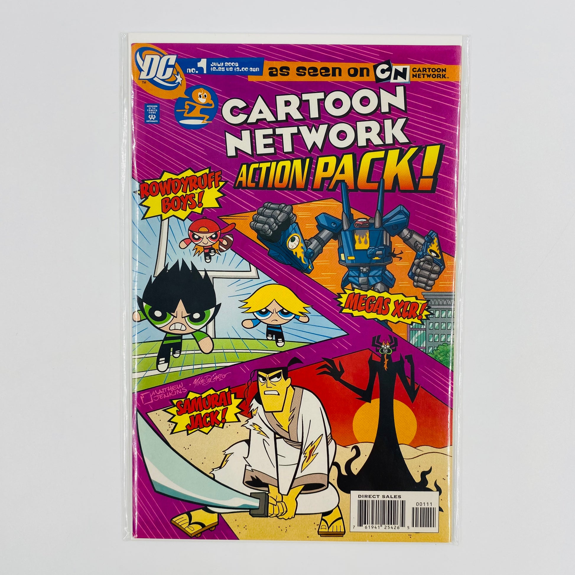 Cartoon Network Action Pack! #1 (2006) DC – Mom and Pop Culture Cartoon Network Action Pack! #1 (2006) DC – Mom and Pop Culture