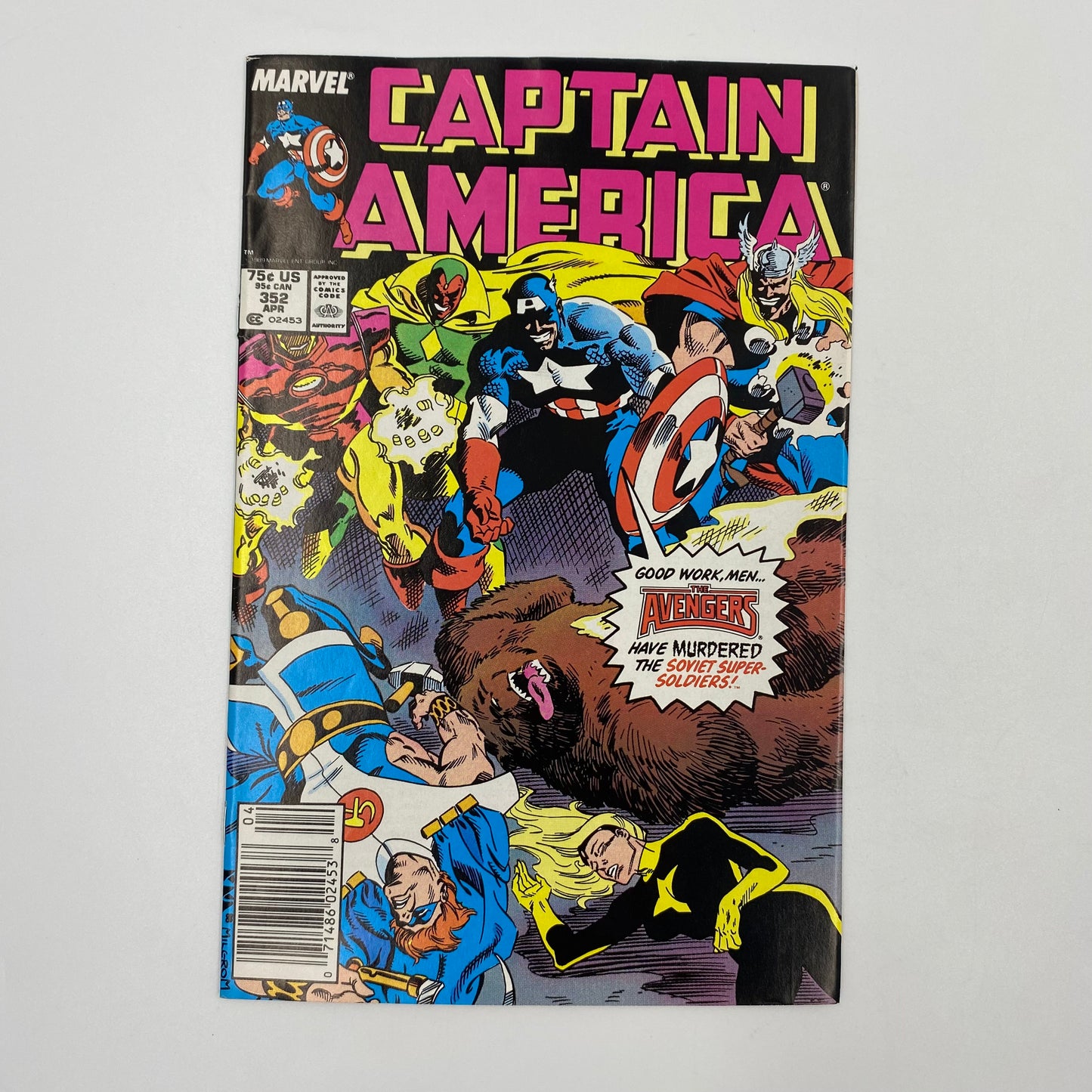 Captain America #352 & #353 (1989) Marvel