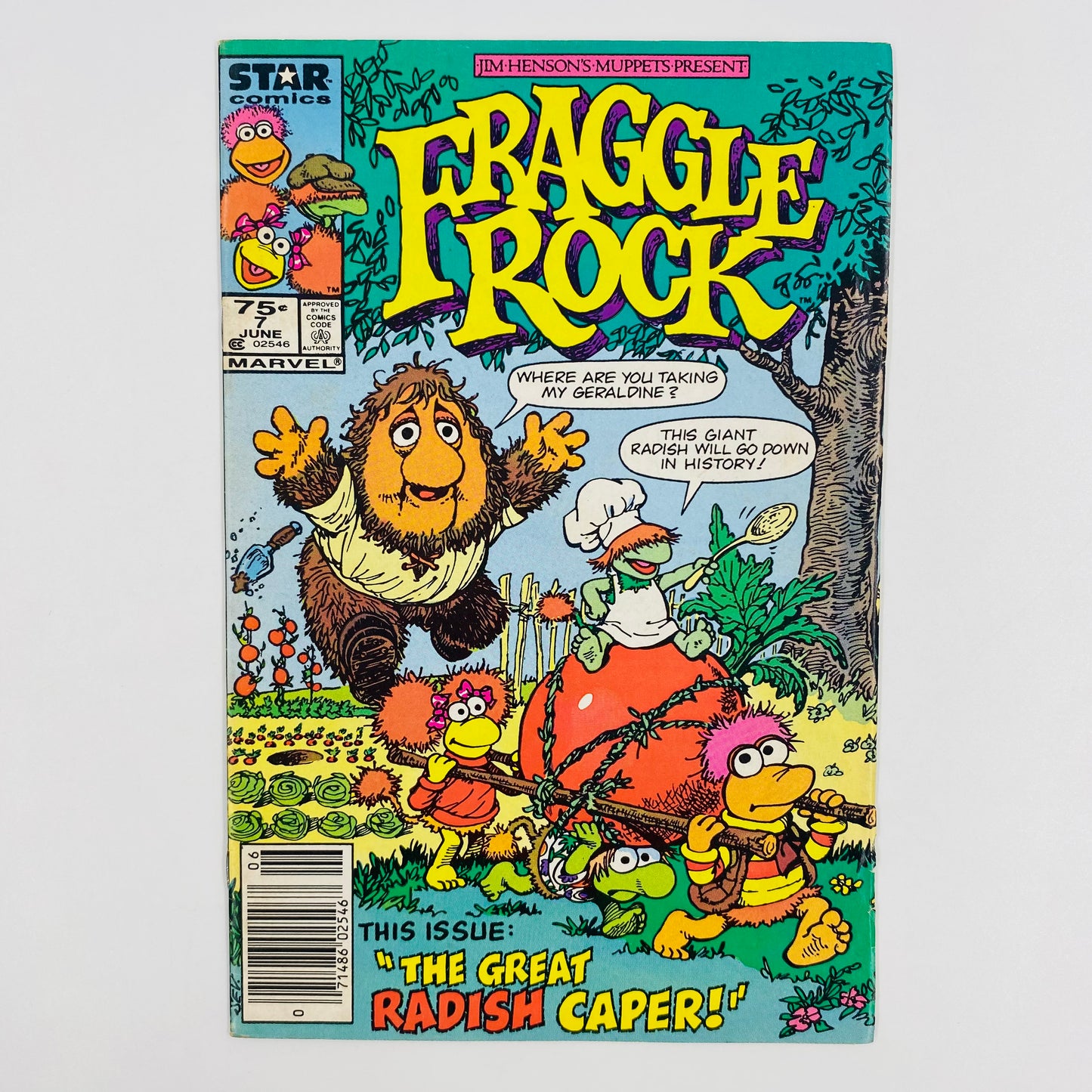 Fraggle Rock #7 (1986) Marvel/Star