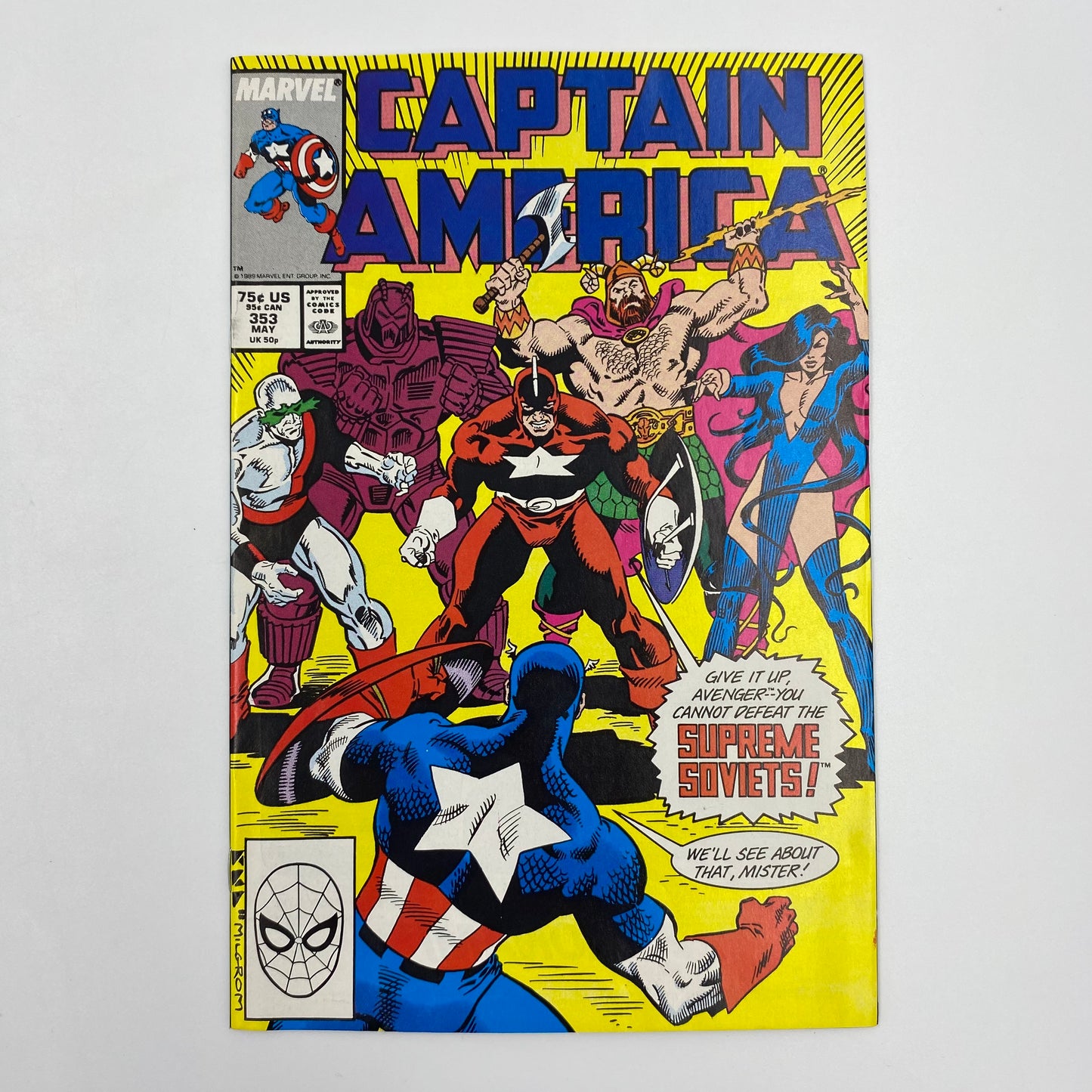 Captain America #352 & #353 (1989) Marvel