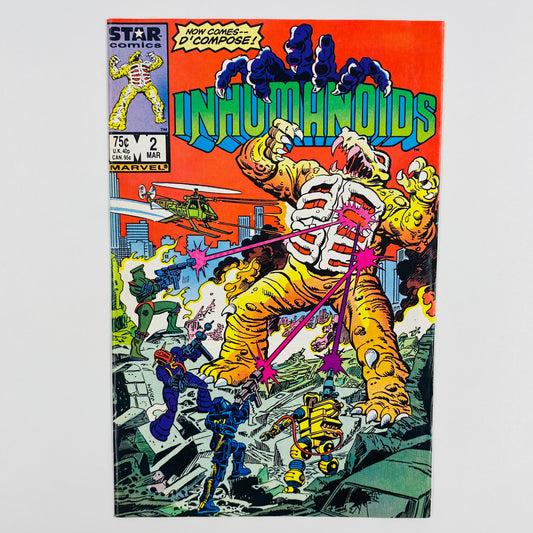 Inhumanoids #2 (1997) Marvel/Star