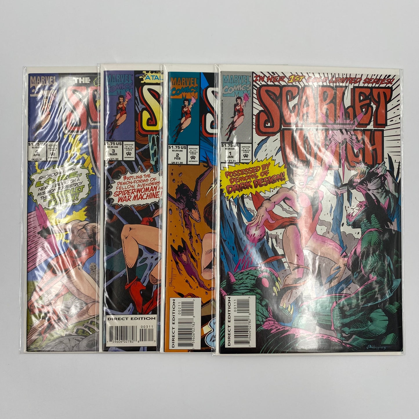 Scarlet Witch #1-4 (1994) Marvel