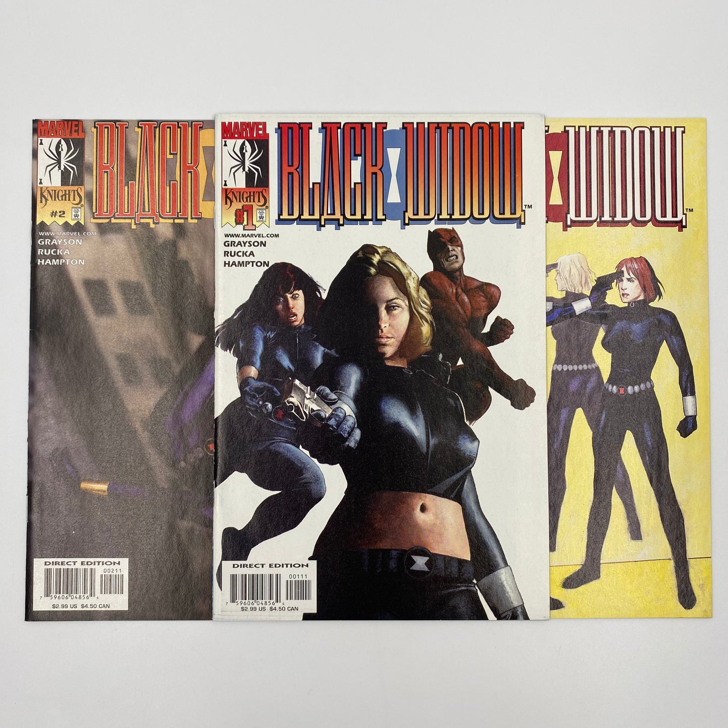 Black Widow #1-3 (2001) Marvel Knights