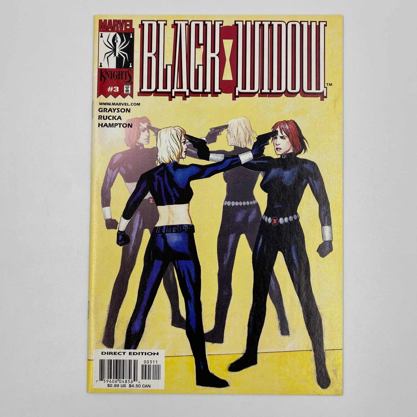 Black Widow #1-3 (2001) Marvel Knights