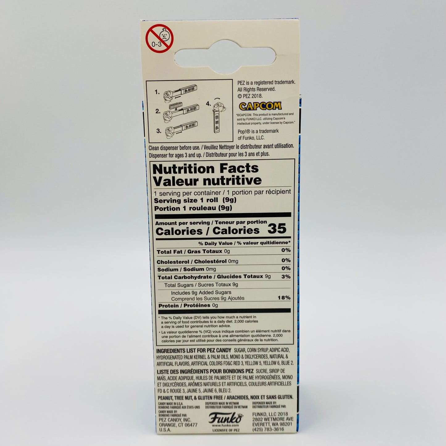 Mega Man Magnet Missle Pop! + PEZ dispenser (2018) boxed