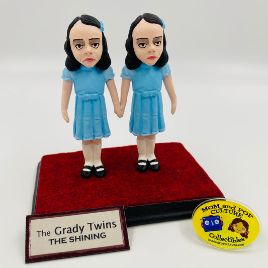 Attack of the Clay People! The Shining Grady Twins hand painted figurines