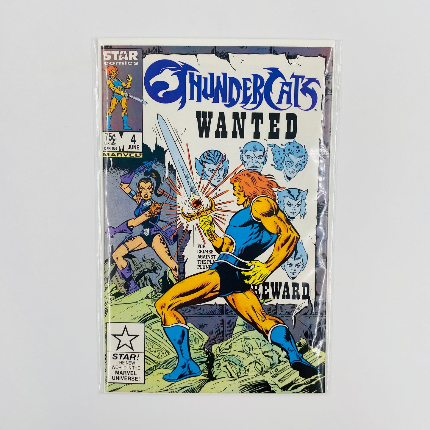 Thundercats #4 (1986) Marvel/Star